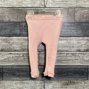 H&M ORGANIC RIBBED LEGGING 6-9 MO