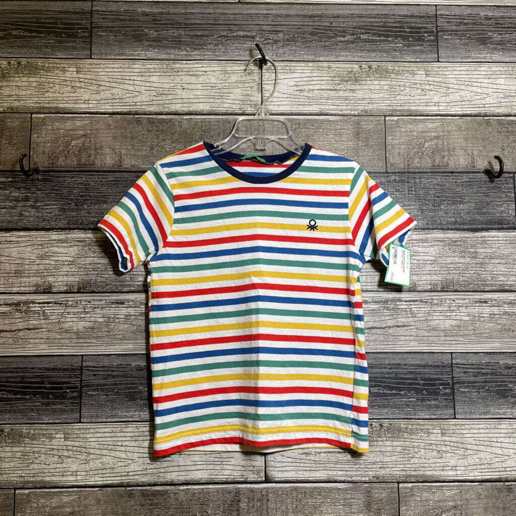 BENETTON SS STRIPED COTTON T-SHIRT 4