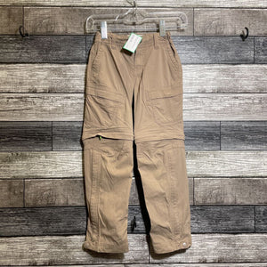 REI NYLON CONVERTIBLE ZIP OFF PANTS 4/5