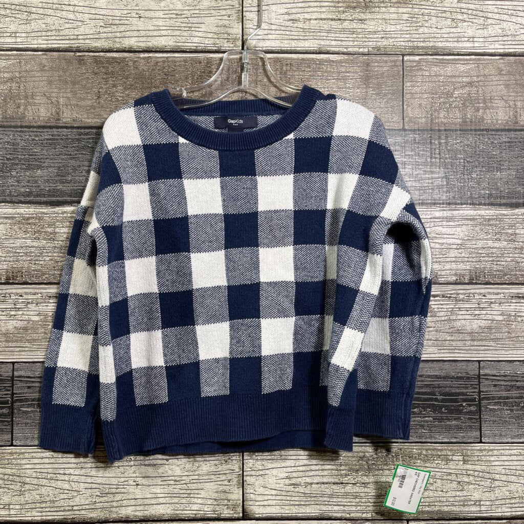 GAP CHECKERED SWEATER 4/5