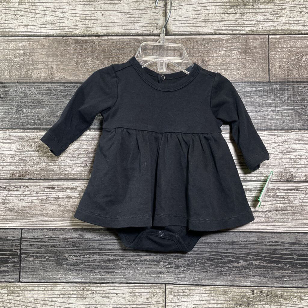 PRIMARY LS BODYSUIT DRESS 0-3 MO