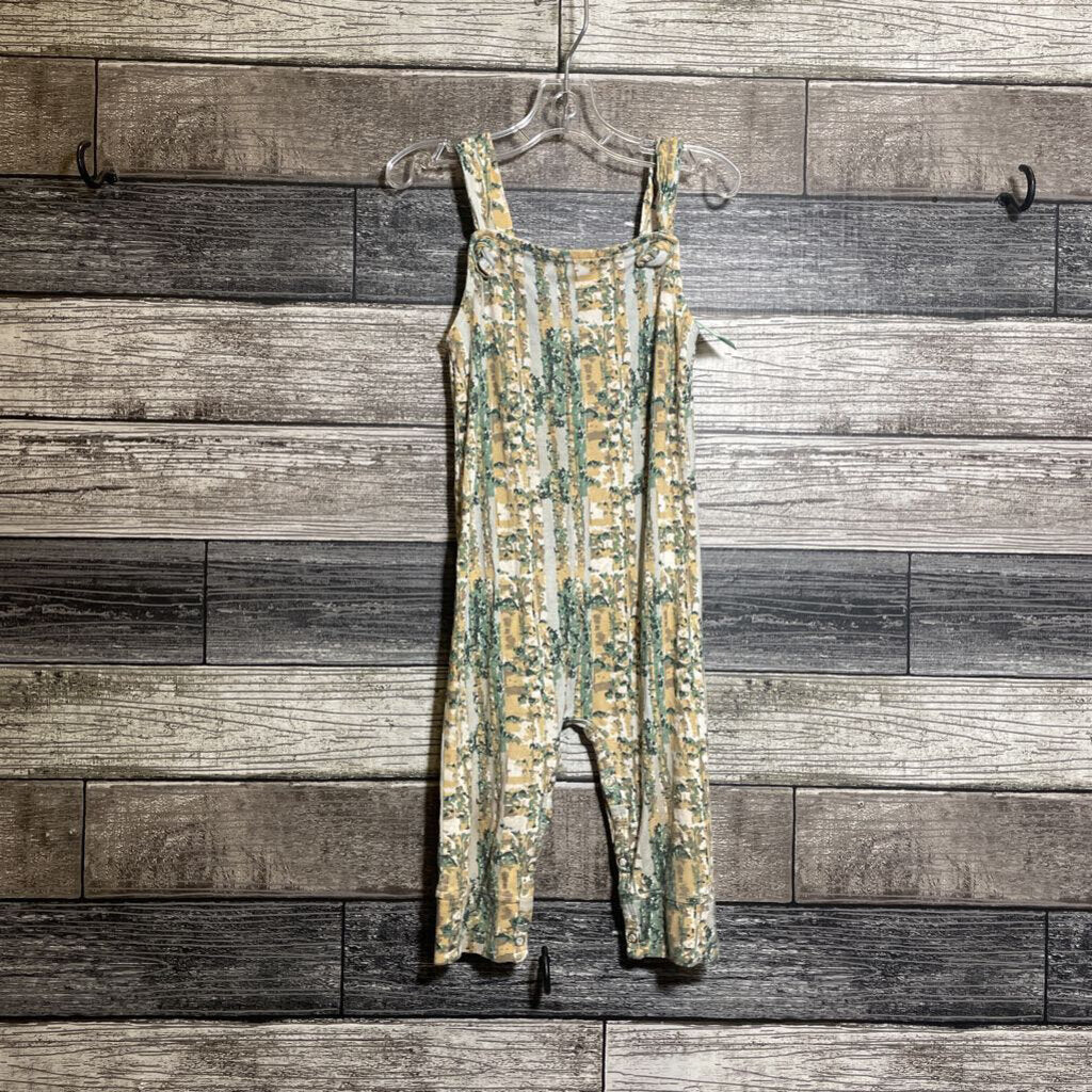 KATE QUINN BAMBOO ADJUSTABLE OVERALLS 6-12 MO