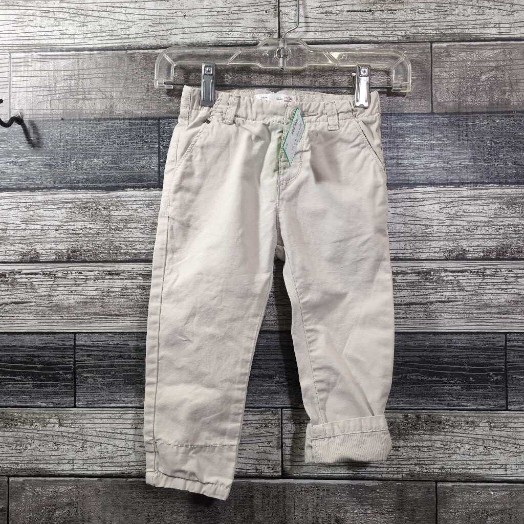 ZARA KHAKI PANTS 12-18 MO