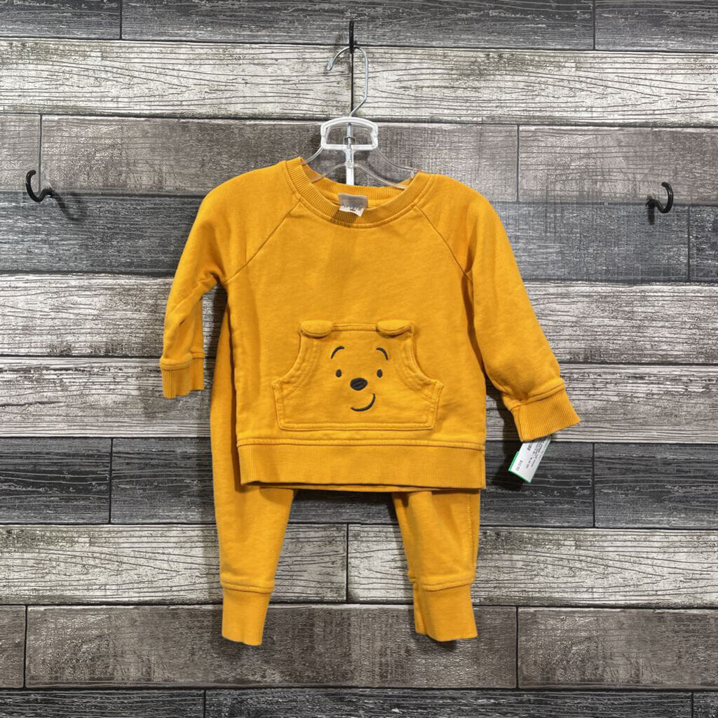 HANNA WINNIE THE POOH 2PC SWEATSHIRT + SWEATPANTS 80 / 18-24 MO