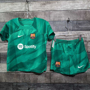 BARCELONA FOOTBALL 2PC JERSEY + SHORTS 4/5