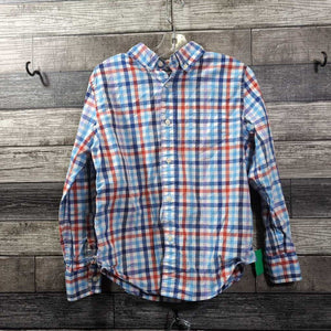 CREWCUTS LS CHECKERED BUTTON DOWN SHIRT 10/12