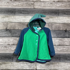 RECREATE DESIGNS REVERSIBLE HOODED SWEATSHIRT 12-18 MO
