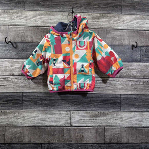 COLUMBIA KITTERWIBBIT WATER RESISTANT FLEECE LINED HOODED JACKET 3-6 MO