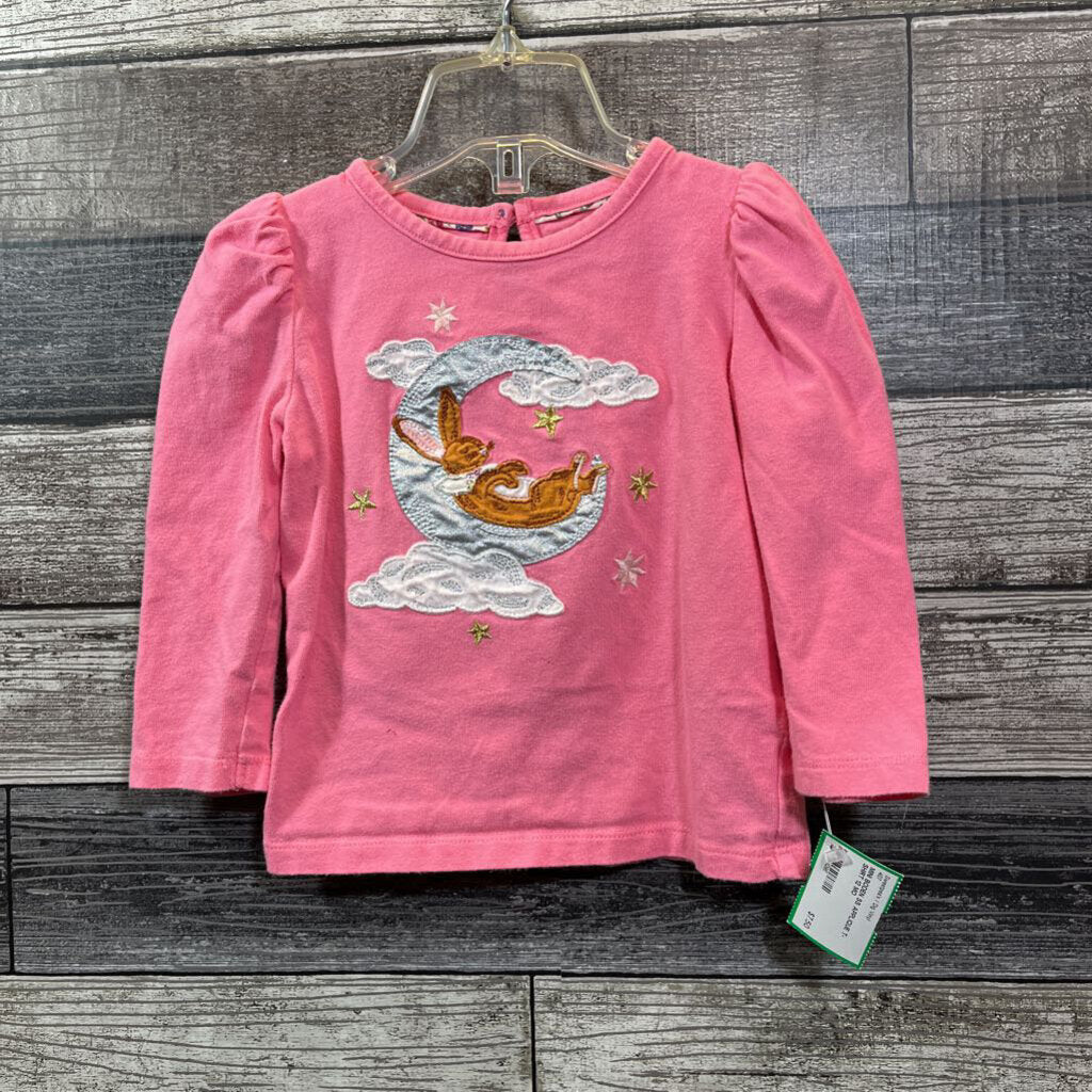 MINI BODEN SS APPLIQUE T-SHIRT 12 MO