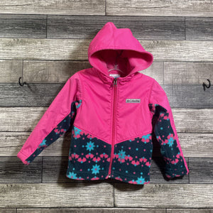 COLUMBIA HOODED MIXED MEDIA JACKET 3