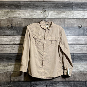 REI LS NYLON BUTTON DOWN SHIRT 6/7