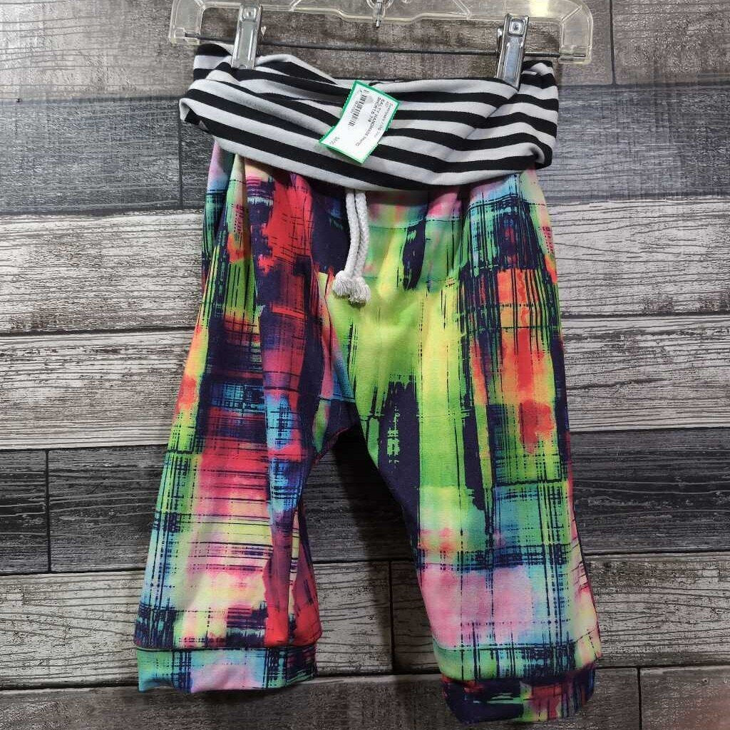 SALTY HANDMADE PRINTED SHORTS 7/8