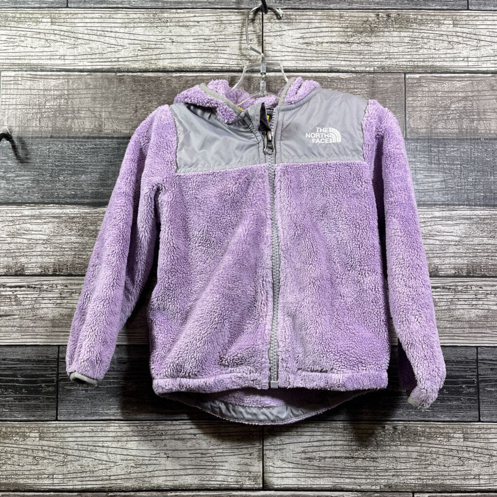 NORTH FACE HOODED FLEECE JACKET 2
