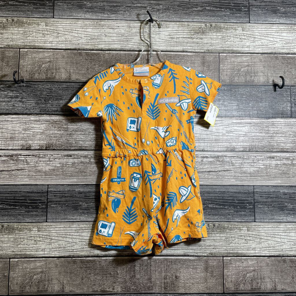 COLUMBIA SS SHORT ROMPER 2