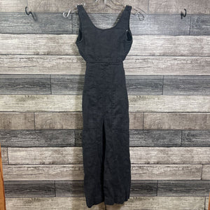 ZARA BLACK LINEN JUMPSUIT 6