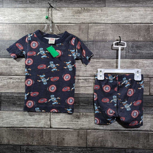 HANNA 2PC ORGANIC SHORT PJ 100 / 4