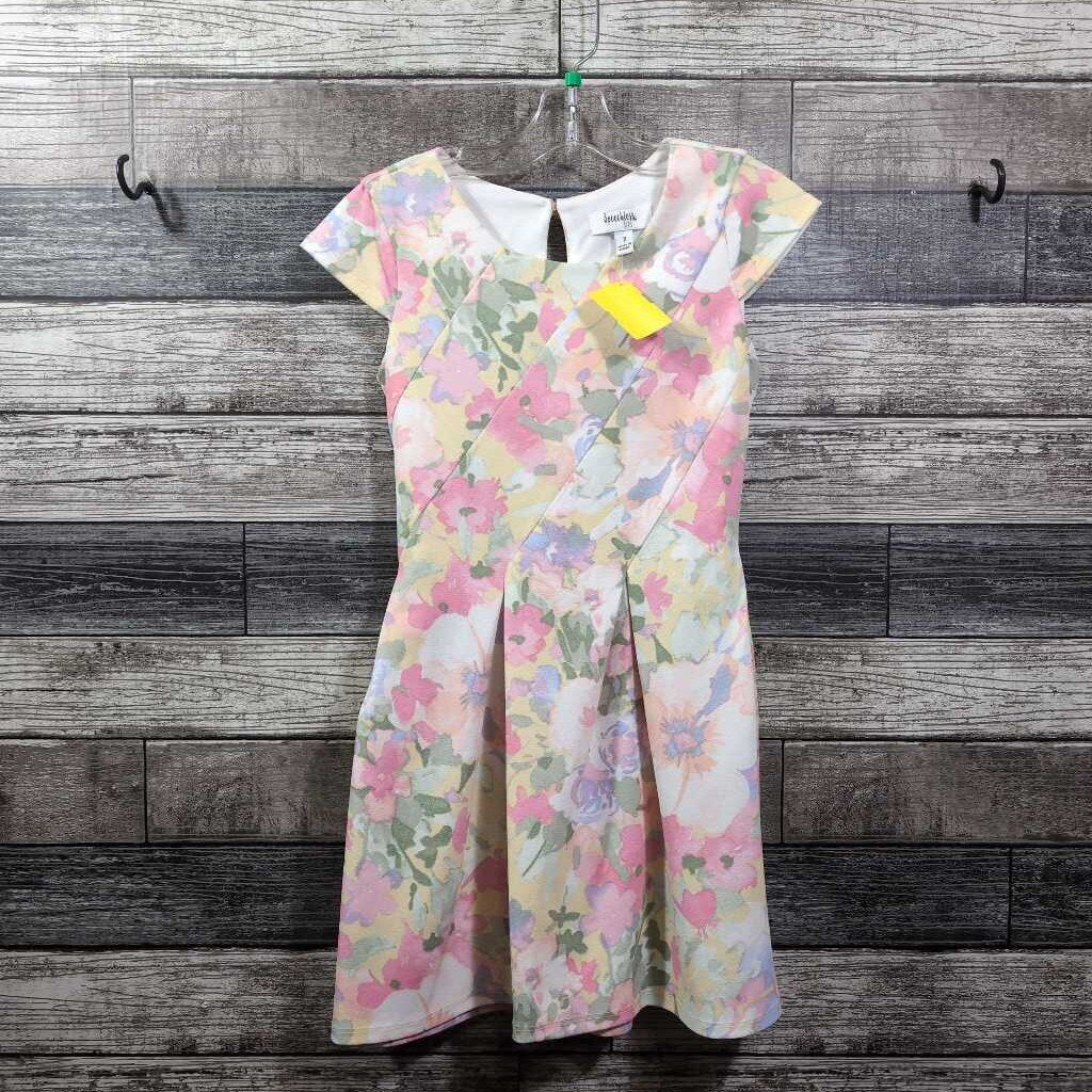 SPEECHLESS CAPSLEEVE FLORAL DRESS 7