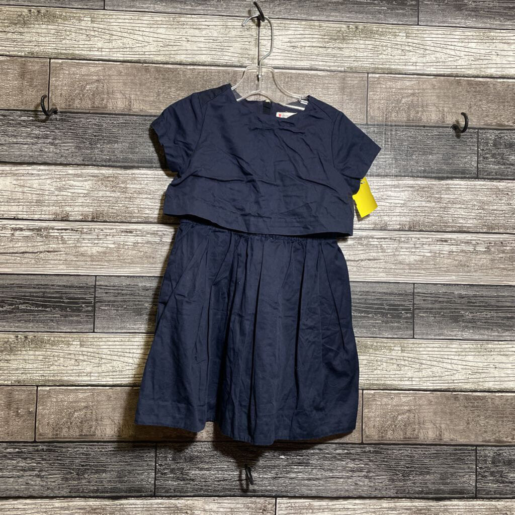 CREWCUTS SS WOVEN COTTON DRESS 4