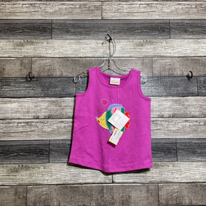 NWT HANNA APPLIQUE TANK 100 / 4