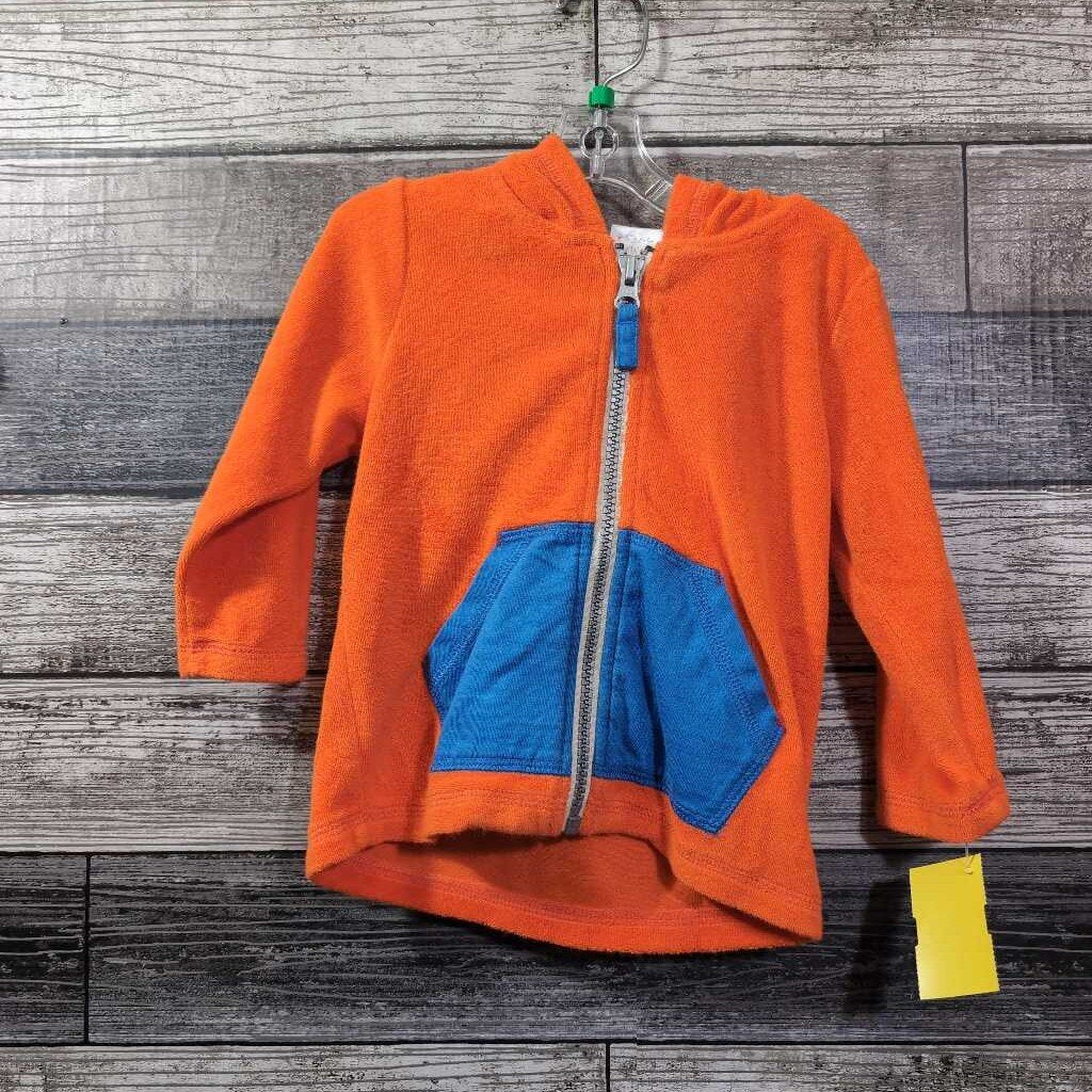 HANNA HOODED TERRY CLOTH JACKET 70 / 6-12 MO