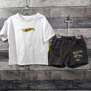 ZARA 2PC HOT WHEELS T-SHIRT + SHORTS 4