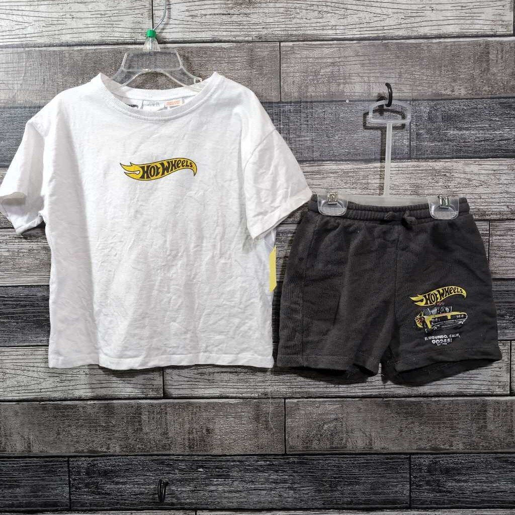 ZARA 2PC HOT WHEELS T-SHIRT + SHORTS 4