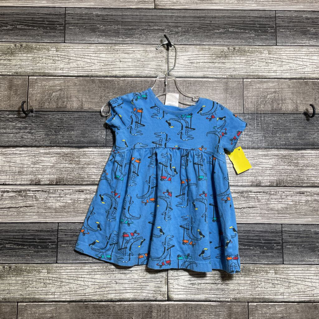 HANNA COTTON SS DRESS 75 / 12-18 MO