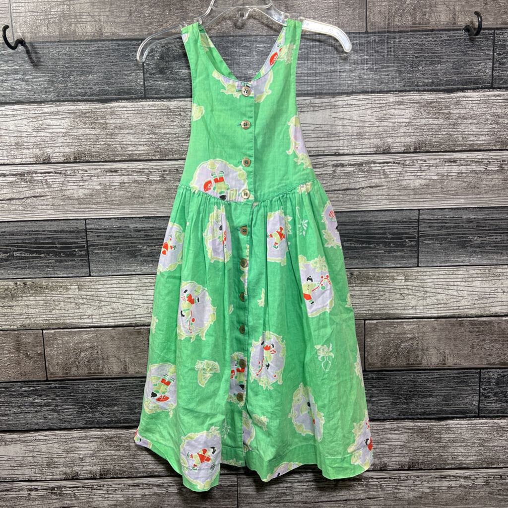 ANASTASIA PAIRS TANK COTTON BUTTON DOWN DRESS 4
