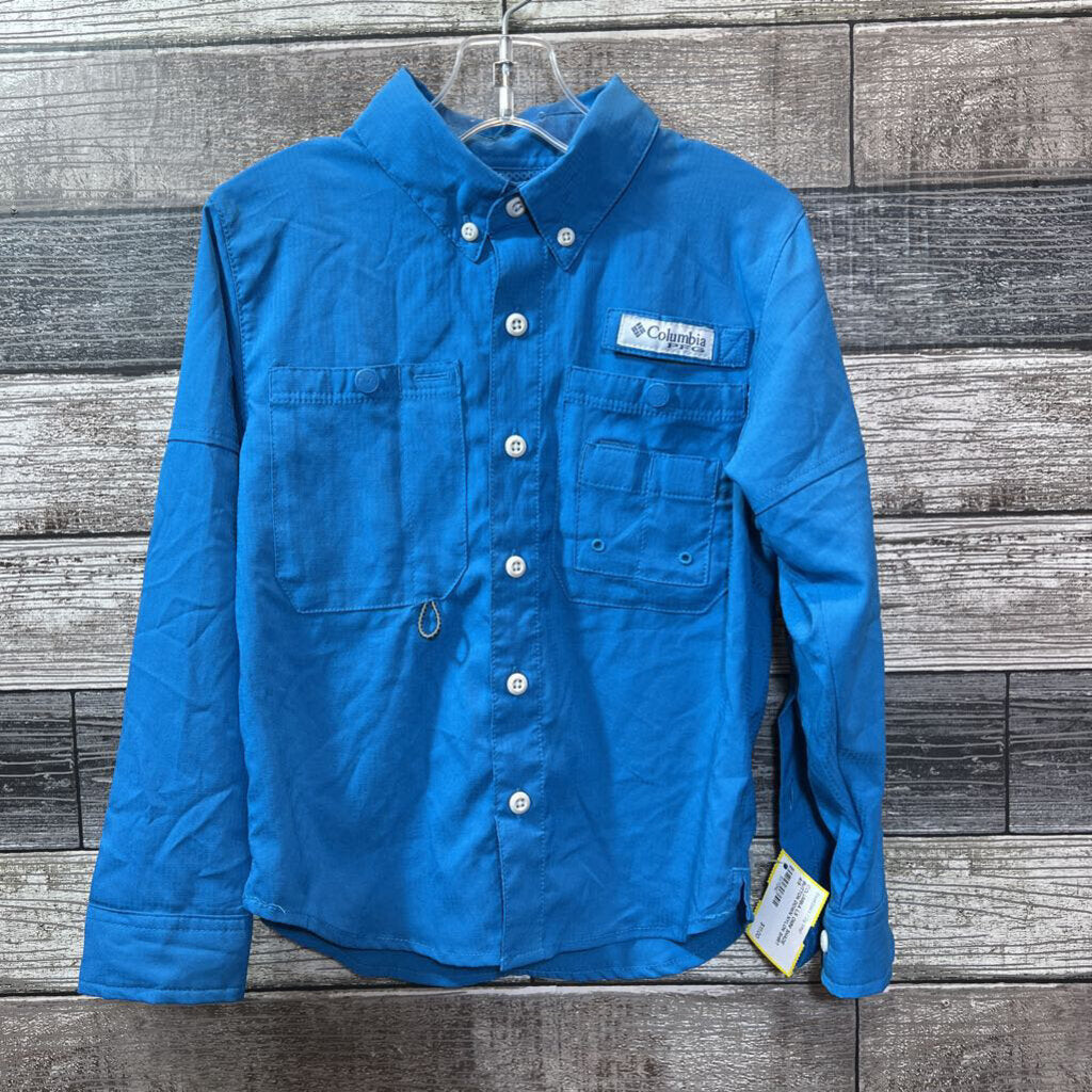 COLUMBIA LS OMNI SHADE BUTTON DOWN NYLON SHIRT 4/5
