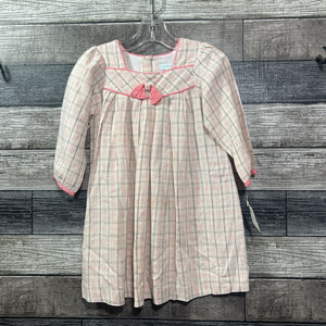 LA FLEUR & LE PAPILLON LS LINEN DRESS 3