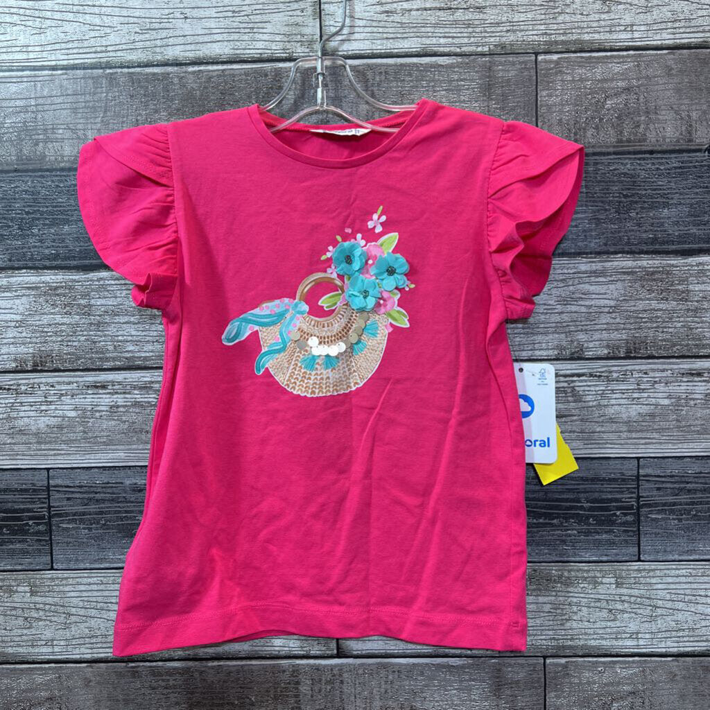 NWT MAYORAL SS APPLIQUE T-SHIRT 8