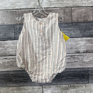 RYLEE + CRU SLEEVELESS BEAU ROMPER 12-18 MO