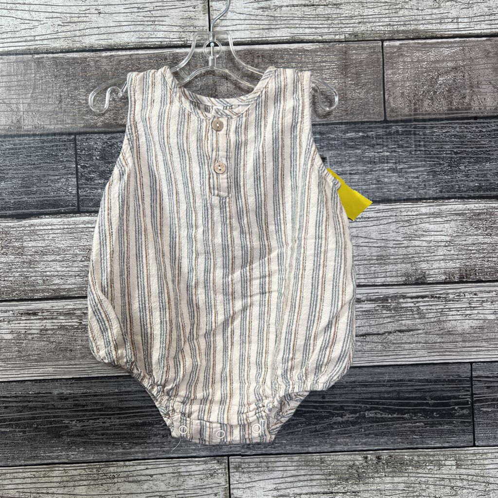 RYLEE + CRU SLEEVELESS BEAU ROMPER 12-18 MO