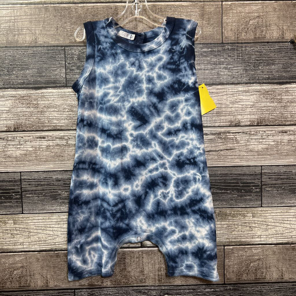 COZII SLEEVELESS BAMBOO SHORT ROMPER 18-24 MO