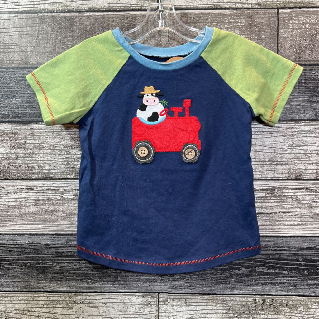 NWT MUDPIE SS APPLIQUE T-SHIRT 12 -18 MO