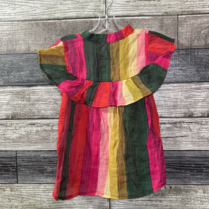 HANDMADE SHEER STRIPED DRESS 18-24 MO