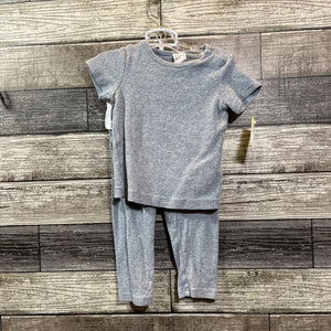H&M ORGANIC 2PC SS T-SHIRT + LEGGING 9 MO