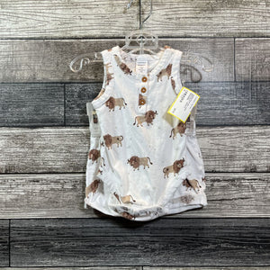 NORDSTROM 2PC TANK BODYSUIT + SHORTS NEWBORN