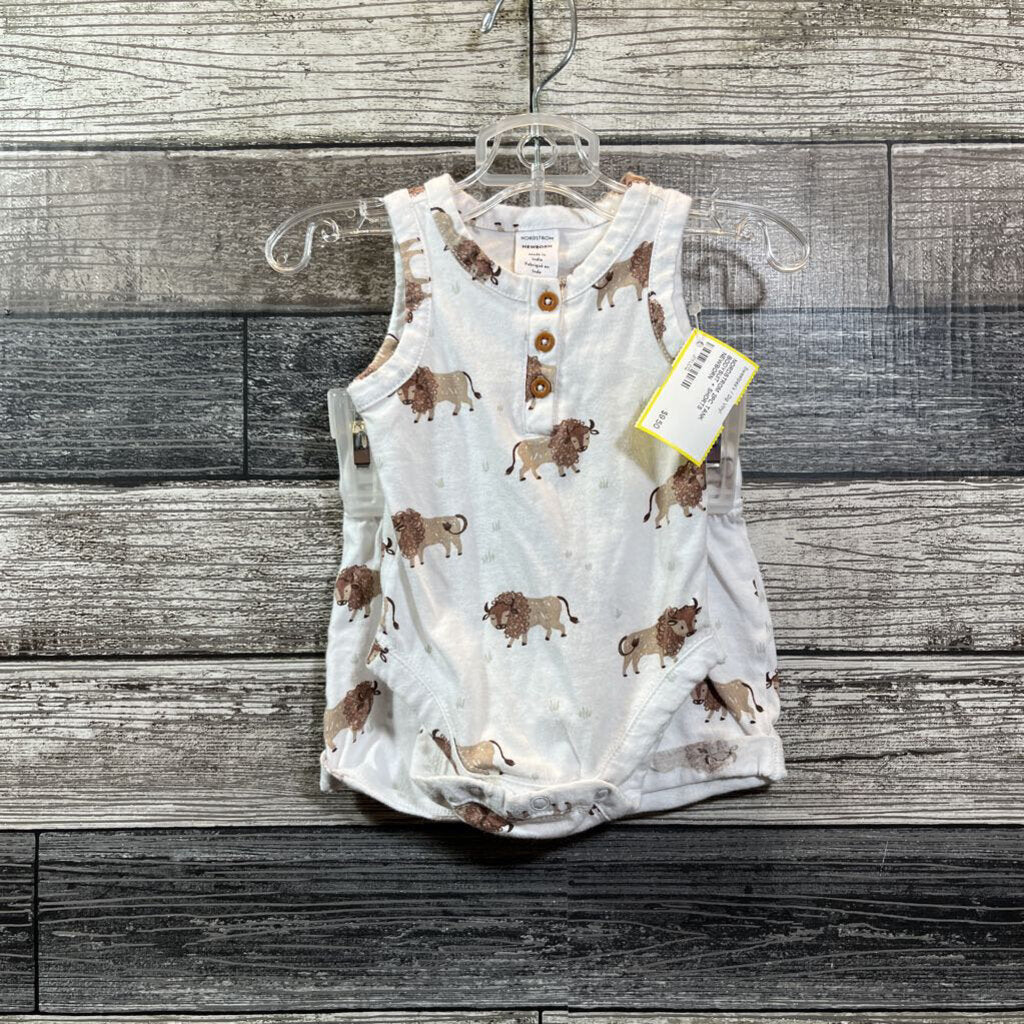 NORDSTROM 2PC TANK BODYSUIT + SHORTS NEWBORN