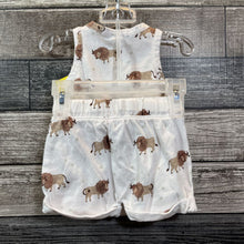 Load image into Gallery viewer, NORDSTROM 2PC TANK BODYSUIT + SHORTS NEWBORN
