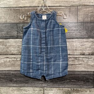 NORDSTROM SLEEVELESS COTTON ROMPER NEWBORN