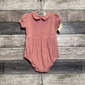 KATE QUINN ORGANIC COLLARED BUBBLE ROMPER 6-12 MO
