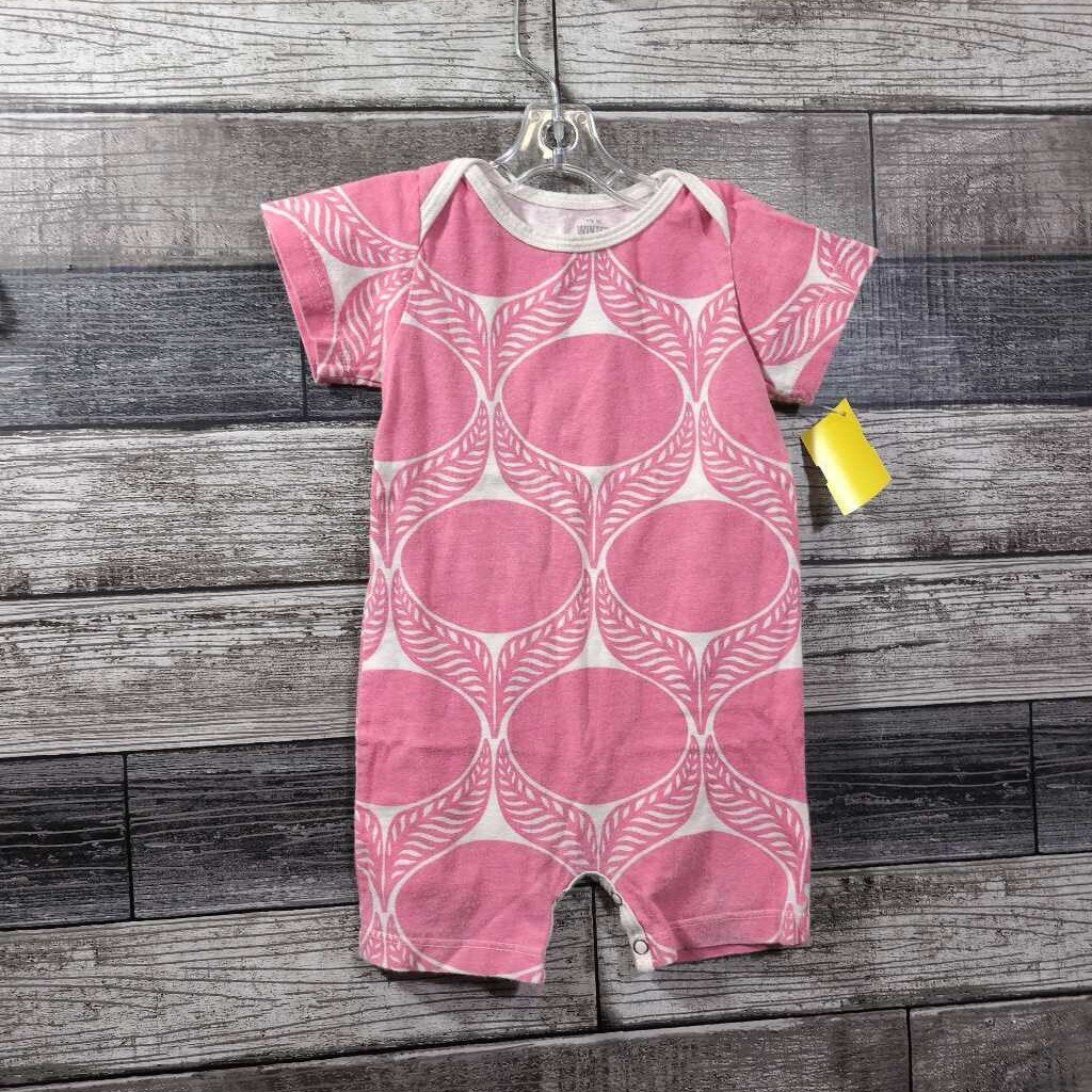 WINTER WATER FACTORY ORGANIC SS ROMPER 6 MO