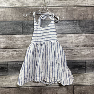 MABO LINEN HALTER DRESS 12 MO