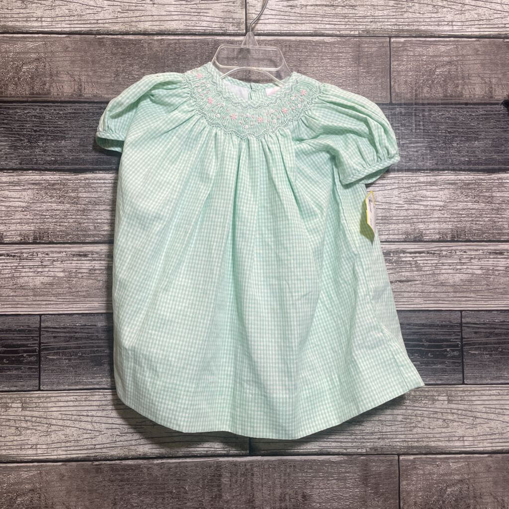 PETIT AMI SMOCKED DRESS 6 MO