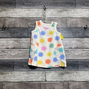 HANNA SLEEVELESS PRINTED DRESS 70 / 6-12 MO