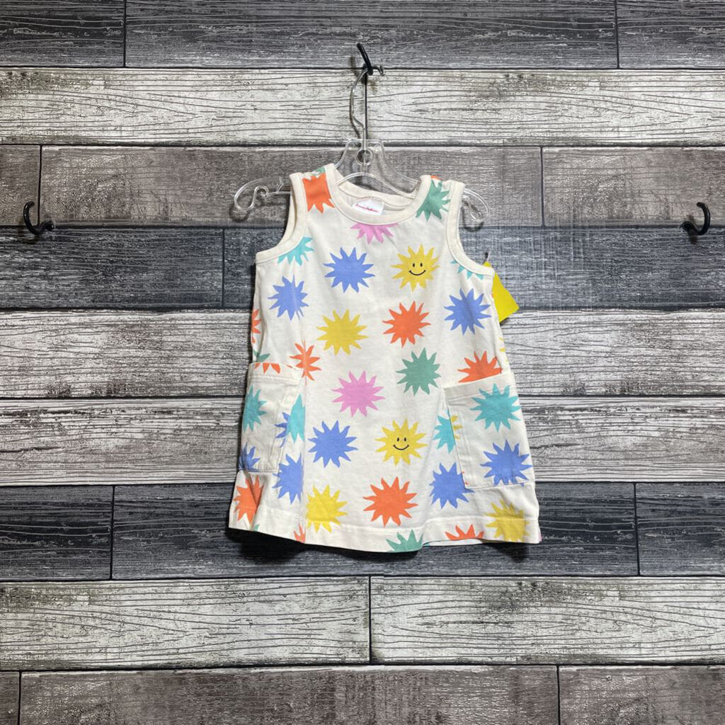HANNA SLEEVELESS PRINTED DRESS 70 / 6-12 MO
