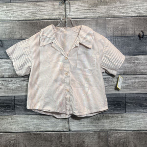 CHENG LE SS BUTTON DOWN SHIRT 4