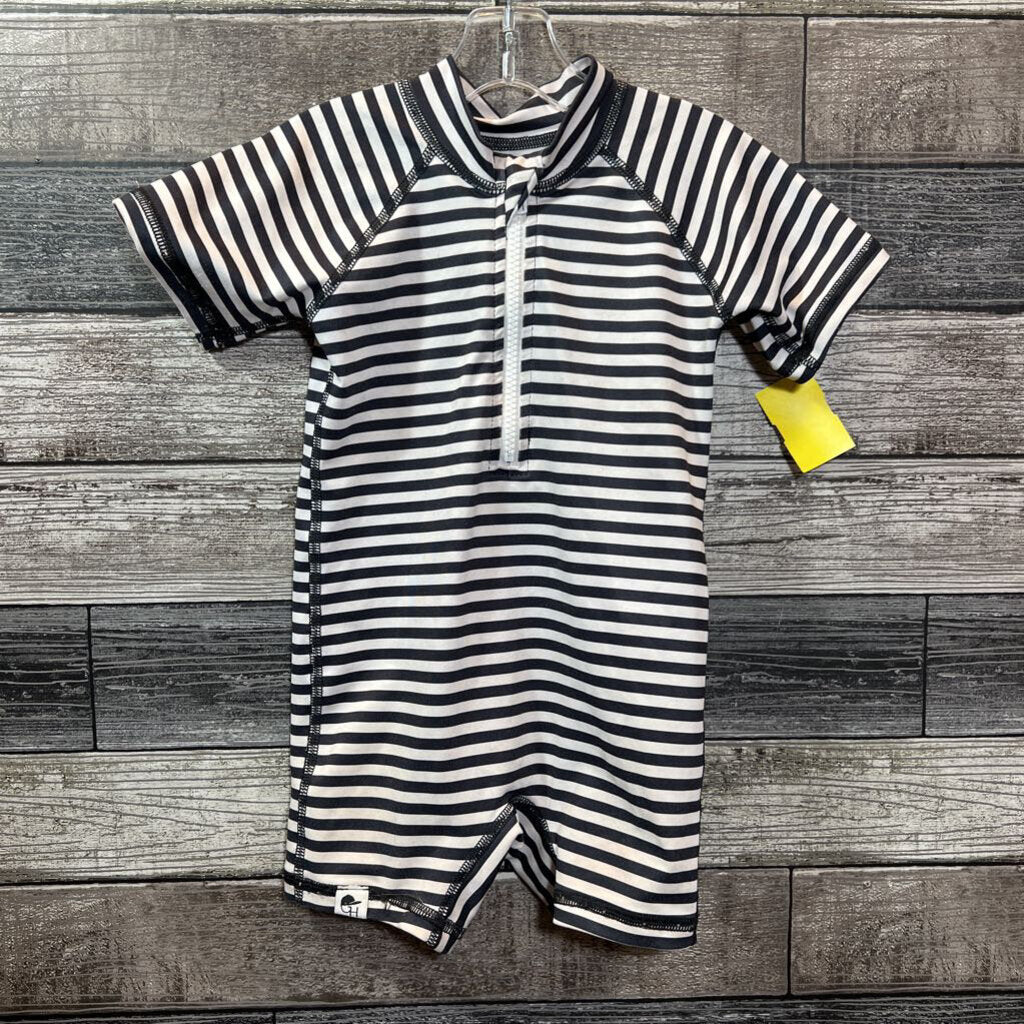 GEORGE HATS SS RASH GUARD SUIT 18-24MO