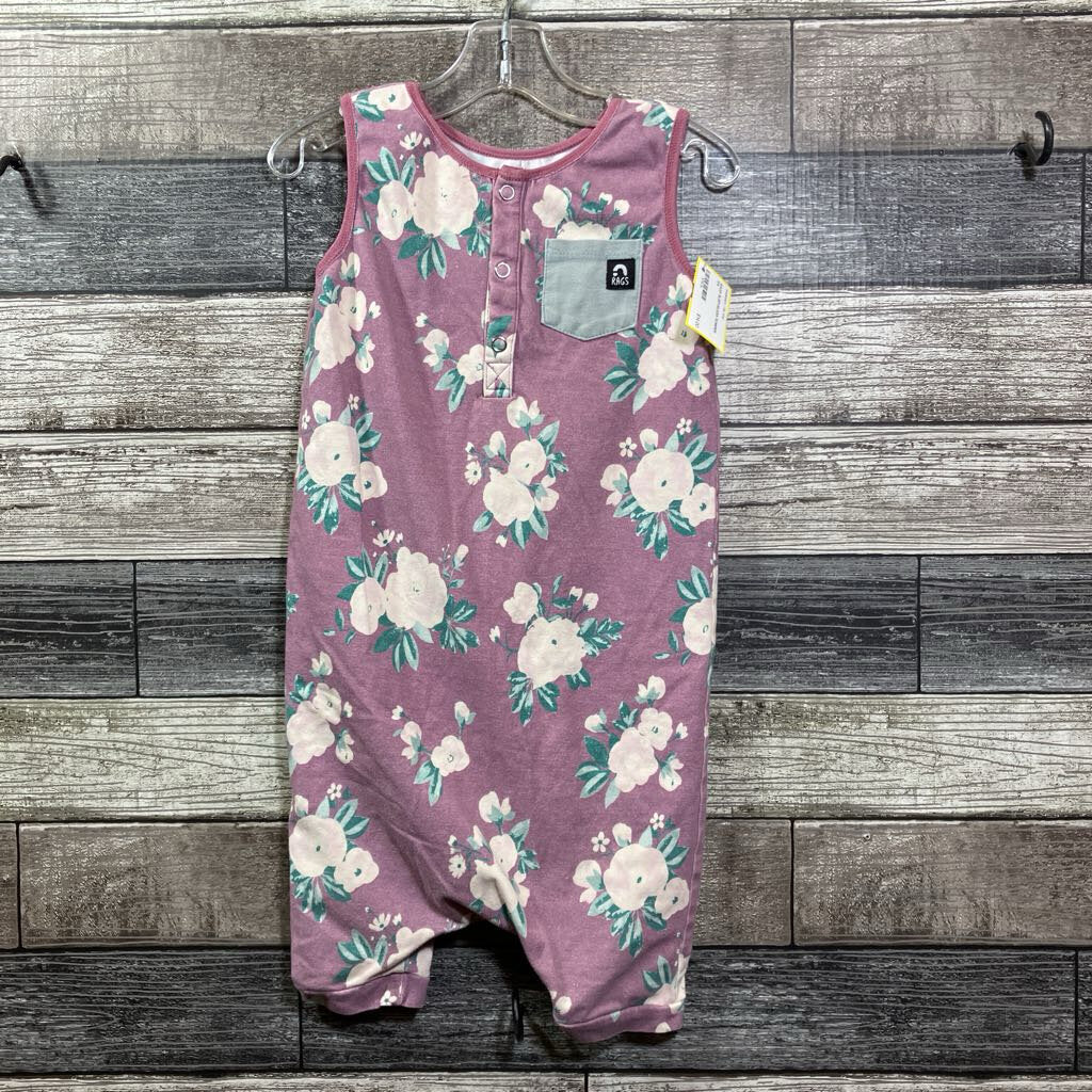 RAGS SLEEVELESS ROMPER 3/4